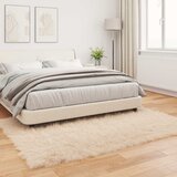  Tepih od umjetne ovčje kože TAFALLA Bež 160 x 230 cm Poliester | shoptok.hr