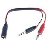 Fast_Asia Adapter Audio 3.5mm stereo jack (M) na 2x3.5mm stereo jack (2xM) cene