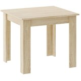  Moderan Kvadratni Stol od Hrasta Sonoma - 80x80 cm | shoptok.hr