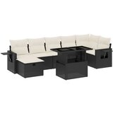  The Living Store Vrtna sedežna garnitura 8-delna z blazinami črn poli ratan - Vrtna Sedežna Garniture, (21451499) | Shoptok.si