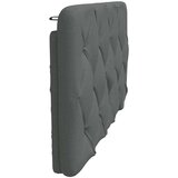vidaXL Vzglavna stranica temno siva 100 cm blago | Shoptok.si