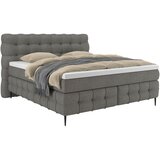 Premium Living Postelja Boxspring Scarlett, Temno Siva, 180x200 | Shoptok.si