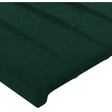  Uzglavlja tamnozelena 200x5x78/88 cm baršunasta | shoptok.hr