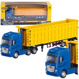 Truck With Volume Semitrailer Metal Yellow Huina 1:50 Cijene