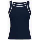 Linea Emme Marella Majice brez rokavov 15361011 Modra | Shoptok.si