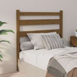  Posteljno vzglavje medeno rjavo 106x4x100 cm trdna borovina, (20643895) | Shoptok.si