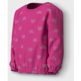 name it Sweater majica 'VILUBA' tamno roza / srebro | shoptok.hr