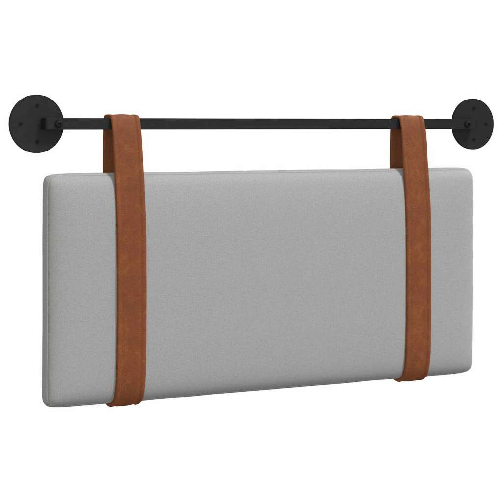  Držeće uzglavlje Zidne Oblačnosiva 90 x 55 x 5 cm Antikni PU - Siva boja oblaka 80 cm bez LED | shoptok.hr