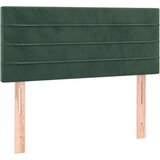  Posteljno vzglavje temno zeleno 100x5x78/88 cm žamet, (20738654) | Shoptok.si