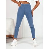 DStreet Spodnie damskie GRACEST jasnoniebieskie | shoptok.hr
