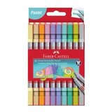 Faber-Castell Flomasteri Pastel, dvostrani, 10 komada Cijene