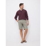 Reserved Polo-džemper od mješavine lana - boja kestena | shoptok.hr