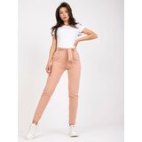 RUE PARIS Trousers-LO-SP-LK-131.53P-beige | Shoptok.si