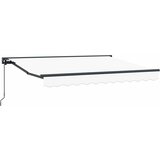  Ručno sklopiva tenda Bijela 3,5 x 2 m Poliester s PU premazom | shoptok.hr