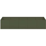  Sadilica maslinastozelena 200x80x40 cm od čelika | Eponuda.com