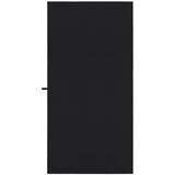 vidaXL Športne brisače 2 pcs Črna 180 x 90 cm Poliester in poliamid | Shoptok.si
