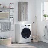 The Living Store Stenska omarica siva sonoma 34,5x34x90 cm - Stenska Omarica, (21428992) | Shoptok.si