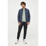 PS Paul Smith Pamučni donji dio trenirke za muškarce, boja: crna, glatki materijal | shoptok.hr