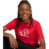 Adidas Funkcionalna majica rdeča / črna / bela | Shoptok.si