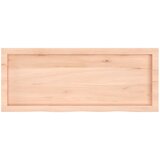  Zidna polica 100x40x(2-6) cm neobrađena masivna hrastovina | shoptok.hr