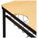 Kolica KUHINJSKA S RADNOM PLOČOM 60,5X40,5X78,5 INOX FIVE | shoptok.hr