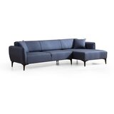 Atelier Del Sofa Plava kutna garnitura Belissimo, desni kut | Shoptok.si
