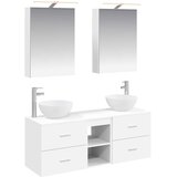  Set namještaja za kupaonicu 5 kom. Bijela | shoptok.hr