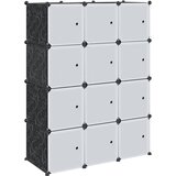  Organizator za kocke za pohranu s 12kocki i šipkama za vješanje | shoptok.hr