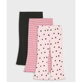 Sinsay Pamučne flare tajice od rebrastog pletenog materijala 3 pack Cijene