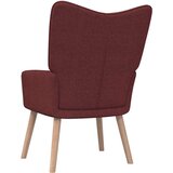  Stol za sproščanje vinsko rdeče blago, (20934877) | Shoptok.si