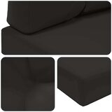  Zunanja blazina za kavč 2 pcs Črna Poliester, (5000202599) | Shoptok.si