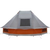 Tipi šator s krovom Siva i narančasta 680 x 430 x 270 cm taft | Eponuda.ba