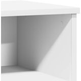  Noćni ormarić bijeli 40 x 35 x 50 cm od konstruiranog drva | shoptok.hr