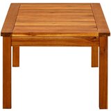 vidaXL Vrtna klubska mizica 90x50x36 cm trden akacijev les | Shoptok.si