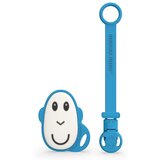 Matchstick monkey Flat Face Teether & Soother Clip poklon set Blue(za djecu) Cijene