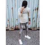 DStreet Beige sweatshirt with print BX5357 | Shoptok.si