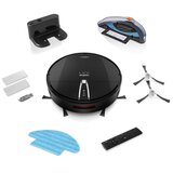Niceboy ion charles i4 - pametan robotski usisivač 2 u 1 4400 mah wi-fi crna + daljinski upravljač | Eponuda.com