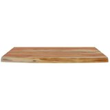vidaXL Stenska polica 60x40x3,8 cm pravokotna akacija naraven rob | Shoptok.si