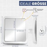 MIRRORVANA ogledalo za tuširanje brez rosenja s priseskom odprta embalaža | Shoptok.si