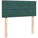 Box spring krevet s madracem tamnozeleni 120x200 cm baršunasti | shoptok.hr
