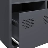  Visoka komoda antracit 68x39x103,5 cm od čelika | shoptok.hr