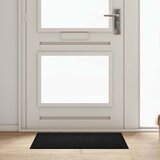 vidaXL Otirač Crna 60 x 80 cm Teddy tkanina | shoptok.hr