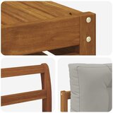  Set vanjskih sofa 9 kom. Prirodna i svijetlo siva | shoptok.hr