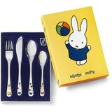 Zilverstad Dječji pribor za jelo 4 kom od nehrđajućeg čelika u srebrnoj boji Miffy – | shoptok.hr