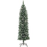  Umjetno usko božićno drvce sa stalkom 120 cm PVC | shoptok.hr