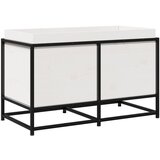 Maison Chic Vrtno cvetlično korito - Cvetlični Lonec belo 80x40x50 cm trdna borovina, (21789091) Cene