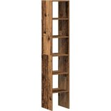 vidaXL Police za knjige 2 kom složive 30x30x80 cm konstruirano drvo | shoptok.hr