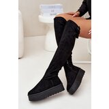 Big Star Womens Platform Knee High Boots Cijene