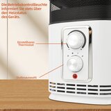 SHX Ventilatorski grelnik 360-stopinjski PTC 1500W | Shoptok.si