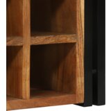 vidaXL stalak za vino 34.5x35x39 cm čvrsto bagremovo drvo | shoptok.hr